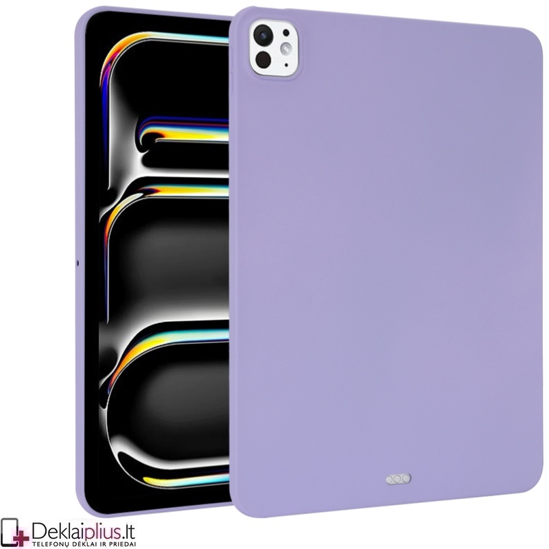 Liquid Air silikoninis violetinis dėklas (Apple Ipad Pro 11 (2024-2025) Liquid Air silikoninis violetinis dėklas (Apple Ipad Pro 11 (2024-2025)